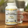 California Gold Nutrition, новозеландские зелёные мидии с экстрактом имбиря, 500 мг, 240 растительных капсул