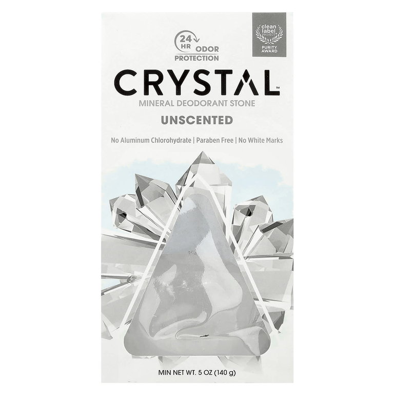 CRYSTAL, Минеральный дезодорант, без запаха, 140 г (5 унций)