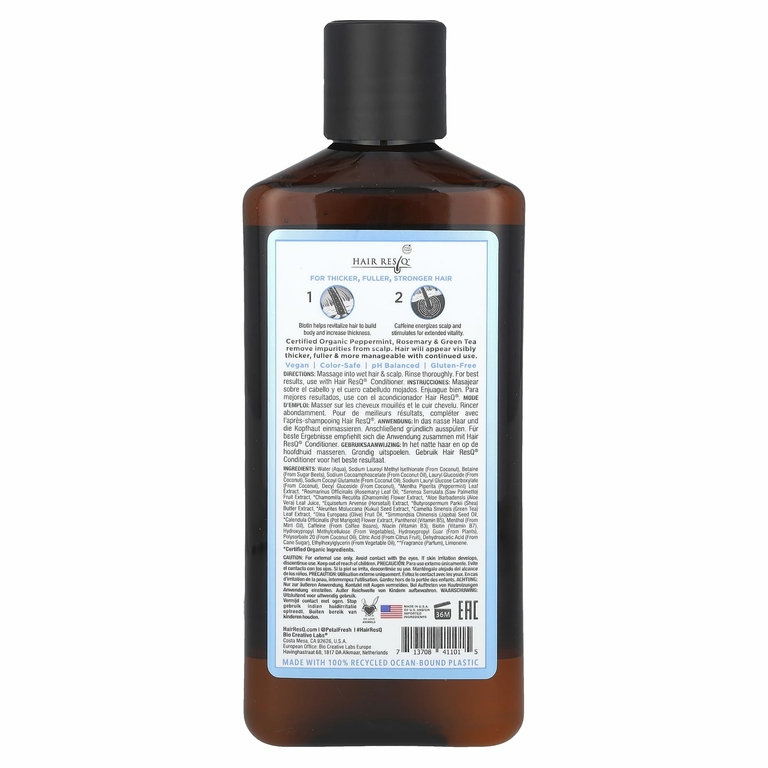 Petal Fresh, Hair ResQ®, оригинальная формула для густоты волос, шампунь с биотином, 355 мл (12 жидк. унц.)