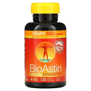 Nutrex Hawaii, BioAstin, 4 мг, 120 мягких капсул в растительной оболочке