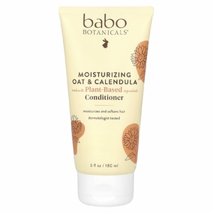 Babo Botanicals, увлажняющий кондиционер, для всех типов волос, овес и календула, 180 мл (6 жидк. унций)