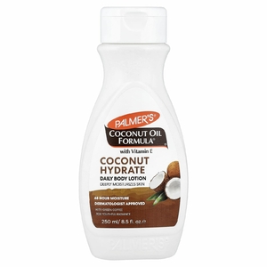 Palmer's, формула с кокосовым маслом и витамином Е, кокосовый увлажняющий лосьон для тела, для ежедневного применения, 250 мл (8,5 жидк. унции)