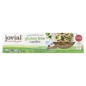 Jovial, Паста капеллини из коричневого риса, 340 г (12 унций)