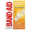 Band Aid, Пластыри, защита от инфекций с неоспорином, разные размеры, 20 повязок (Товар снят с продажи) 