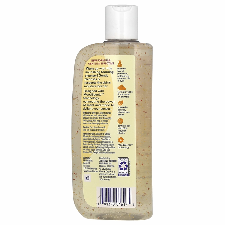 Clean & Clear, Очищающее средство для лица Morning Burst, 240 мл (8 жидк. унц.) (Товар снят с продажи) 