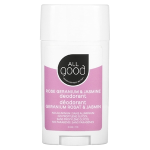 All Good Products, Дезодорант, розовая герань и жасмин, 71 г (2,5 унции) (Товар снят с продажи) 