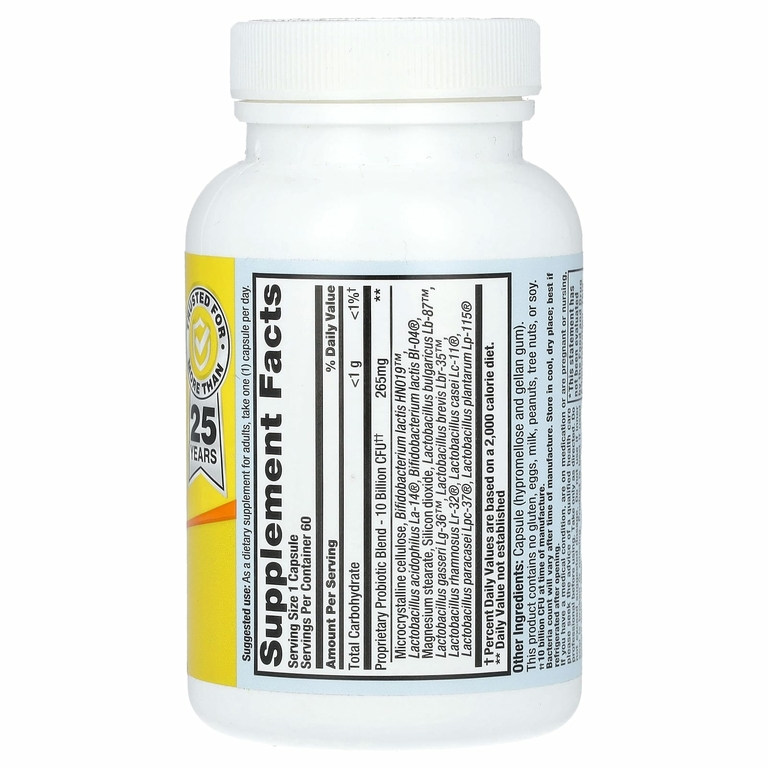 Nutrition Now, PB 8 ™, 10 млрд, 60 капсул