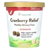 NaturVet, Cranberry Relief, добавка для здоровья мочевыводящих путей и эхинацеи, для собак, 60 жевательных таблеток, 180 г (6,3 унции)