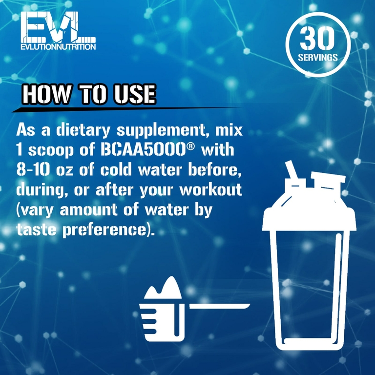 EVLution Nutrition, BCAA5000®, виноград Furious, 258 г (9,1 унции)
