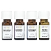 Aura Cacia, Откройте для себя комплект эфирных масел, 4 флакона, 0,25 унций (7,4 мл) каждый.
