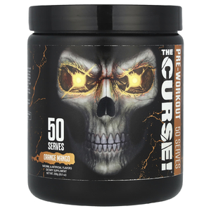 JNX Sports, The Curse, предтренировочный комплекс, апельсин и манго, 250 г (8,8 унции)