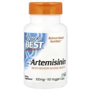 Doctor's Best, артемизинин, 100 мг, 90 растительных капсул