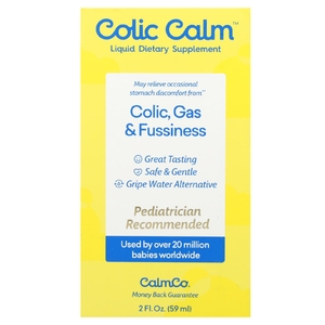 Colic Calm, Colic, средство от газообразования и рефлюкса, для младенцев, 59 мл (2 жидк. унции) (Товар снят с продажи) 