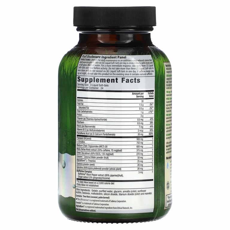 Irwin Naturals, Красные капсулы, шестикомпонентная супер система, 72 капсулы с жидким содержимым