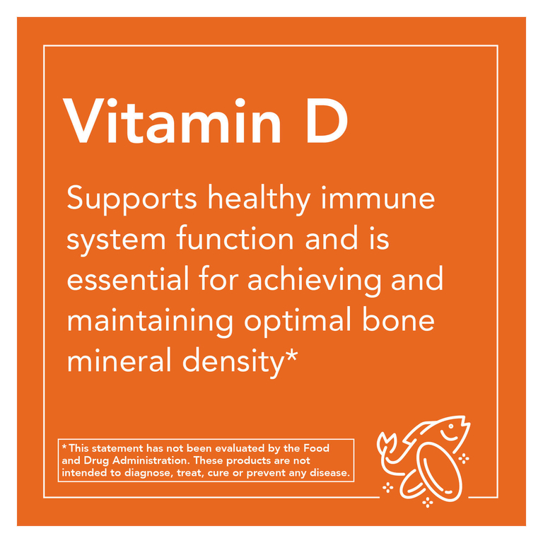 NOW Foods, витамин D3, 2000 МЕ, 30 капсул