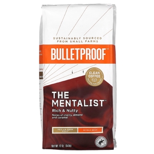 BulletProof, Artisan Coffee, The Mentalist™, кофе в цельных зернах, средняя-темная обжарка, 340 г (12 унций)