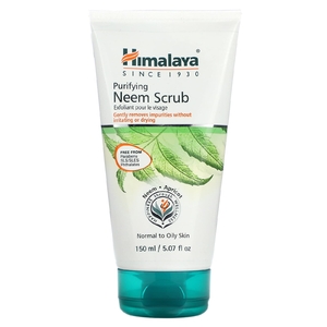Himalaya, Очищающий скраб с нимом, для нормальной и жирной кожи, 150 мл (5,07 жидк. унц.)