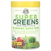 Country Farms, Super Greens, подщелачивающая формула, яблоко и банан, 300 г (10,6 унции)