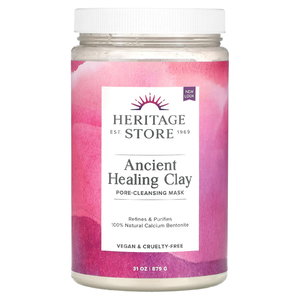 Heritage Store, Ancient Healing Clay, маска для очищения пор, 879 г (31 унция)