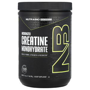 NutraBio, Performance, микронизированный моногидрат креатина, 500 г (1,1 фунта)
