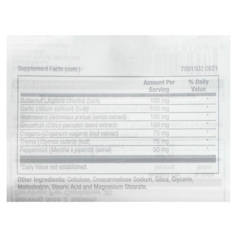 Natural Balance, Parazide Clenz, 60 таблеток