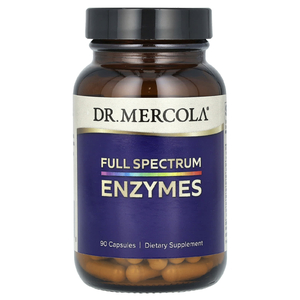 Dr. Mercola, ферменты полного спектра, 90 капсул