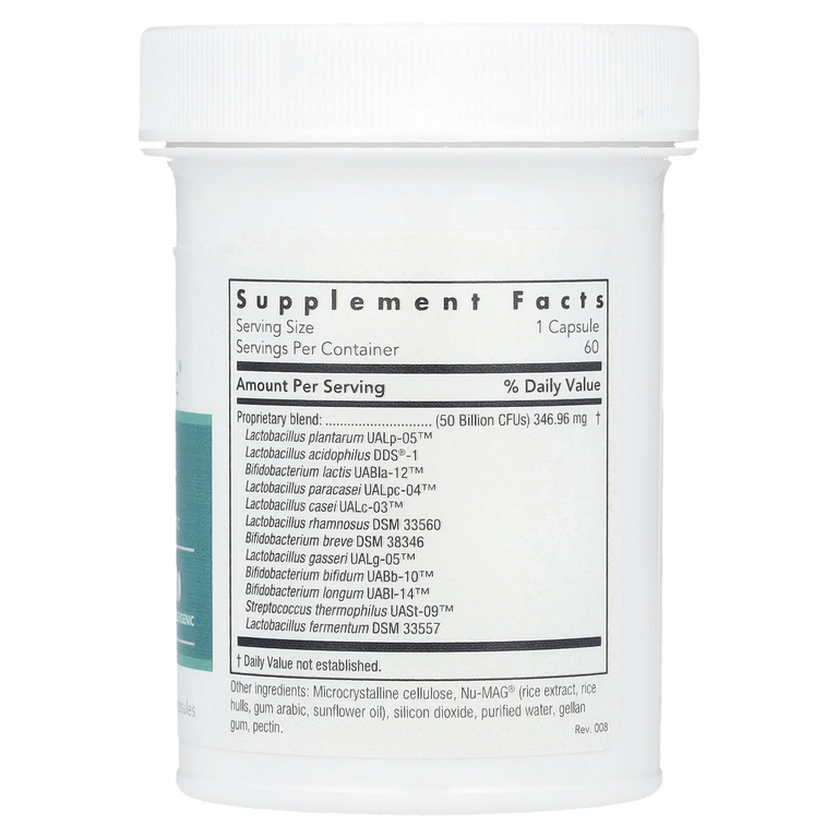 Nutricology, Restore-Biotic Complete, 50 миллиардов, 60 вегетарианских капсул с отсроченным высвобождением