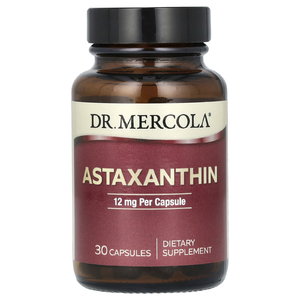 Dr. Mercola, астаксантин, 12 мг, 30 капсул