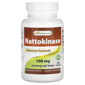 Best Naturals, Наттокиназа, 100 мг, 90 вегетарианских капсул