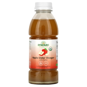 Dynamic Health, яблочный уксус с уксусной маткой, пластиковая упаковка, 473 мл (16 жидк. унций)