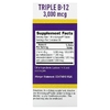 Superior Source, Triple B-12, 3000 мкг, 60 быстрорастворимых таблеток MicroLingual