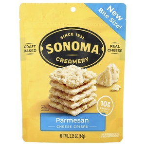 Sonoma Creamery, чипсы с сыром, пармезан, 64 г (2,25 унции)