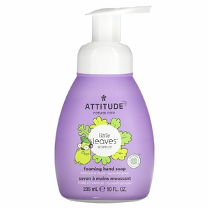 ATTITUDE, Little Leaves Science, пенящееся мыло для рук, ваниль и груша, 295 мл (10 жидк. унц.)