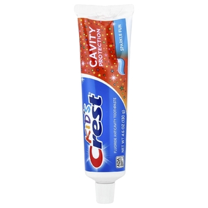 Crest, Kids, Protection, зубная паста против кариеса с фтором, Sparkle Fun, 130 г (4,6 унции)