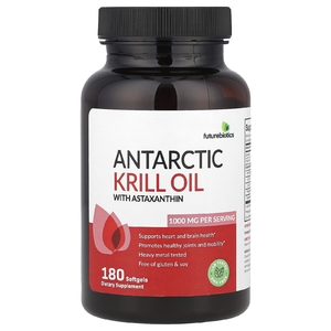 Futurebiotics, масло антарктического криля с астаксантином, 180 капсул